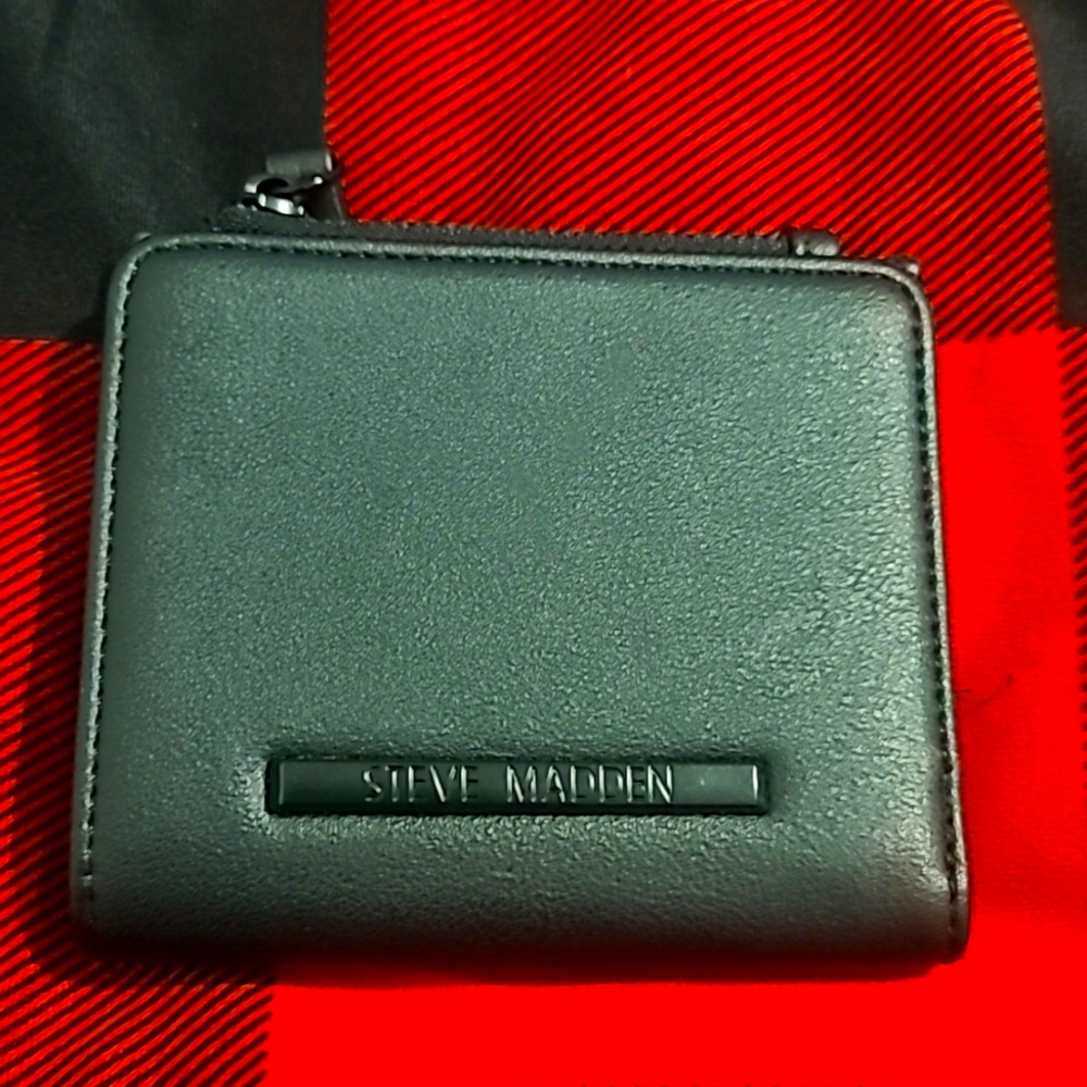 Steve Madden French wallet All black
